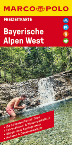 MARCO POLO Freizeitkarte Bayerische Alpen West 1:100 000