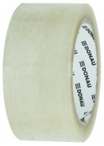 Taśma pakowa Donau Hot-Melt , 48mm, 66m, 50mikr., transparentna