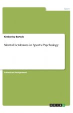 Mental Letdowns in Sports Psychology