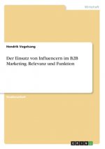 Der Einsatz von Influencern im B2B Marketing. Relevanz und Funktion