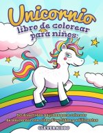 Unicornio libro de colorear para ninos