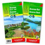 Azores walking & cycling map set