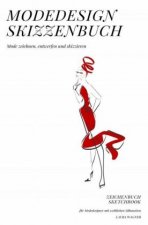 Modedesign Skizzenbuch Mode zeichnen, entwerfen und skizzieren Zeichenbuch Sketchbook für Modedesigner mit weiblichen Silhouetten
