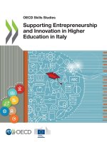 Supporting entrepreneurship and innovation in higher education in Italy
