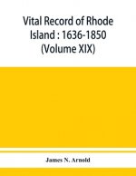 Vital record of Rhode Island