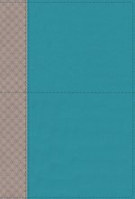 NIV Study Bible, Fully Revised Edition, Leathersoft, Teal/Gray, Red Letter, Comfort Print
