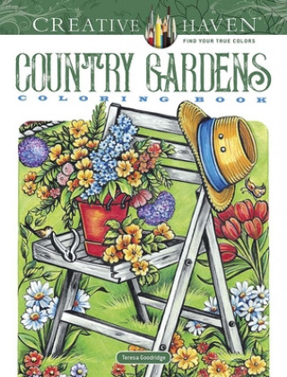 Creative Haven Country Gardens Coloring Book