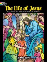 Life of Jesus Stained Glass Coloring Book