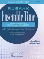 Ensemble Time - C Flutes (Oboe): For Instrumental Trio or Quartet Playing