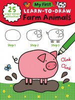 My First Learn-To-Draw: Farm Animals: (25 Wipe Clean Activities + Dry Erase Marker)