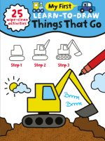 My First Learn-To-Draw: Things That Go: (25 Wipe Clean Activities + Dry Erase Marker)