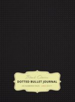 Large 8.5 x 11 Dotted Bullet Journal (Black #1) Hardcover - 245 Numbered Pages