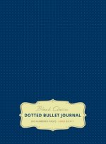 Large 8.5 x 11 Dotted Bullet Journal (Royal Blue #8) Hardcover - 245 Numbered Pages