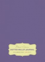 Large 8.5 x 11 Dotted Bullet Journal (Lavender #12) Hardcover - 245 Numbered Pages