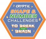 Cryptic Shape & Number Challenges to Break Your Brain: Puzzle Pad with Tear-Off Pages