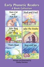 Early Phonetic Readers: 6 Book Collection
