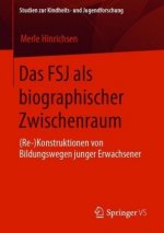 Das Fsj ALS Biographischer Zwischenraum