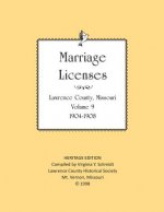 Lawrence County Missouri Marriages 1904-1908