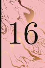 16: A Beautiful 16th Birthday Gift and Keepsake to Write Down Special Moments
