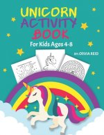 Unicorn Activity Book for Kids Ages 4-8