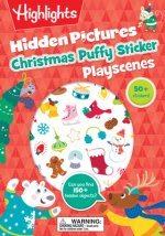 Christmas Hidden Pictures Puffy Sticker Playscenes