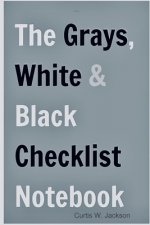 Grays, White and Black Checklist Notebook Flex-Bound Edition
