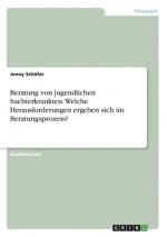 Beratung von jugendlichen Suchterkrankten. Welche Herausforderungen ergeben sich im Beratungsprozess?