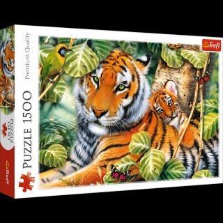 Puzzle Dwa tygrysy 1500