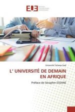 L? UNIVERSITÉ DE DEMAIN EN AFRIQUE