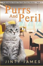 Purrs and Peril: A Norwegian Forest Cat Café Cozy Mystery - Book 1