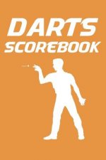 Darts Scorebook: 6x9 Darts Scorekeeper with Checkout Chart and 100 Scorecards