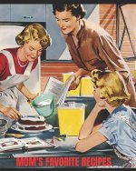 Mom's Favorite Recipes: 8 X 10 Size with 80 Pages Ready and Waiting for You to Write in All Those Old Tried and Tested Much Loved Favourites.