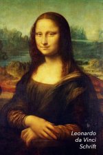 Da Vinci Schrift: Mona Lisa - Trendy & Hip Notitieboek - Ideaal Voor School, Studie, Recepten of Wachtwoorden