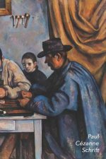 Paul Cézanne Schrift: de Kaartspelers - Trendy & Hip Notitieboek - Ideaal Voor School, Studie, Recepten of Wachtwoorden