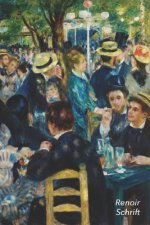 Renoir Schrift: Bal Du Moulin de la Galette - Artistiek Notitieboek - Ideaal Voor School, Studie, Recepten of Wachtwoorden