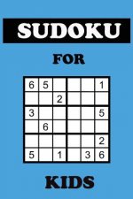 Sudoku for Kids: 100 Mini Sudoku 6x6 Puzzles with Blue Cover