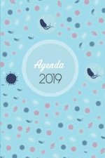 Agenda 2019: Agenda Mensual Y Semanal + Organizador I Cubierta Con Tema de Bacteriologiai Enero 2019 a Diciembre 2019 6 X 9in