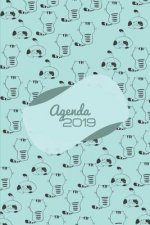 Agenda 2019: Agenda Mensual Y Semanal + Organizador I Cubierta Con Tema de Gatos Enero 2019 a Diciembre 2019 6 X 9in