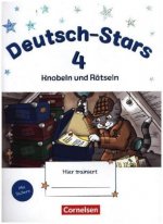 Deutsch-Stars 4. Schuljahr. Knobeln und Rätseln - Übungsheft. Mit Lösungen