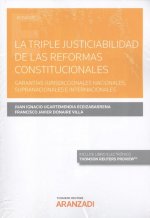 La triple justiciabilidad de las reformas constitucionales (dúo