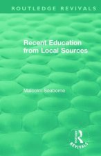 Recent Education from Local Sources
