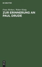 Zur Erinnerung an Paul Drude