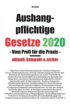 Aushangpflichtige Gesetze 2020 Gesamtausgabe