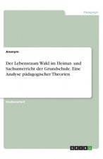 Der Lebensraum Wald im Heimat- und Sachunterricht der Grundschule. Eine Analyse pädagogischer Theorien
