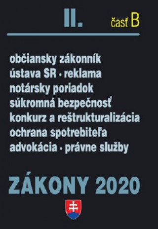 Zákony 2020 II. časť B