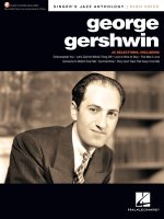 George Gershwin - Singer's Jazz Anthology High Voice Edition with Recorded Piano Accompaniments: Singer's Jazz Anthology - High Voice with Recorded Pi