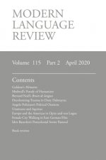 Modern Language Review (115