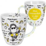 Sheepworld 46509 Tasse Ohne Sonnenschein ist alles doof, Sonne, Porzellan, 45 cl, Gelb, Geschenktsasse