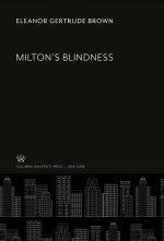 Milton'S Blindness