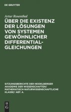 UEber Die Existenz Der Loesungen Von Systemen Gewoehnlicher Differentialgleichungen